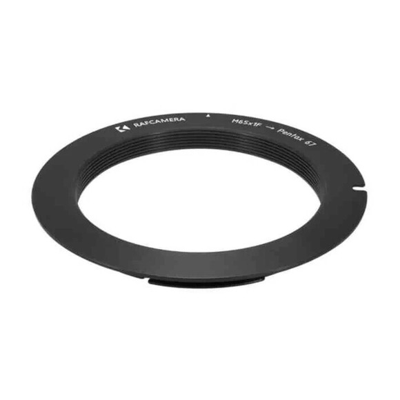 M65x1 female thread to Pentax 67 camera mount adapter 1mm flange